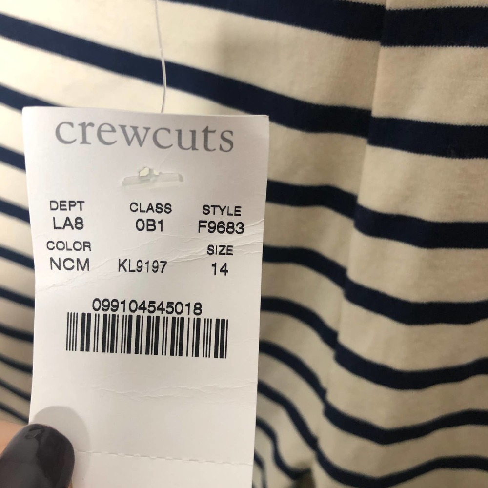 Crewcuts by J crew stripe flower leggings pants - Picture 6 of 8